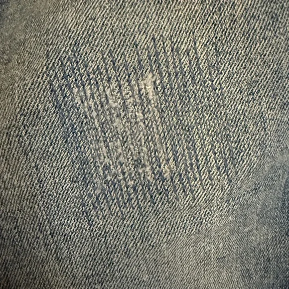 Old Navy Blue Boyfriend Jeans with Classic Denim Wash - Picture 3 of 7
